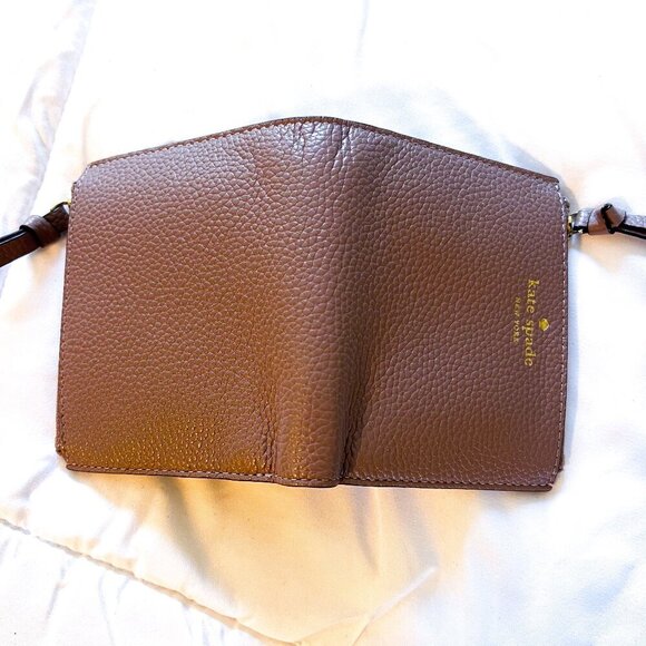 Kate Spade Small Malea Bifold Wallet Tan NWOT NEW - Picture 5 of 7